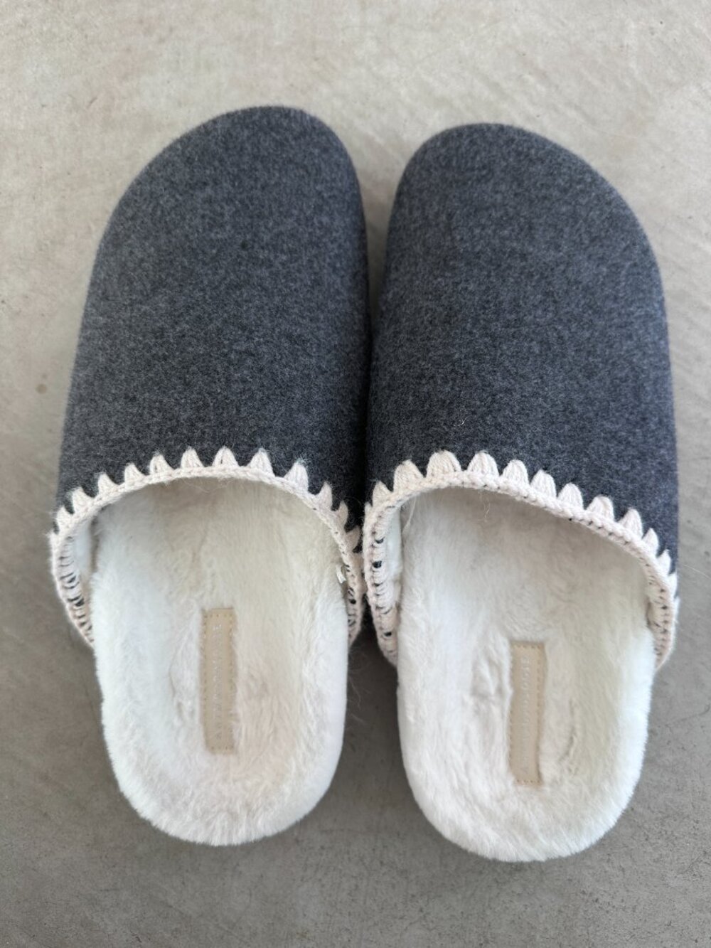 Anthropologie Whipstitch Slippers Size 40 - Picture 2 of 5